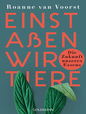 cover image of Einst aßen wir Tiere